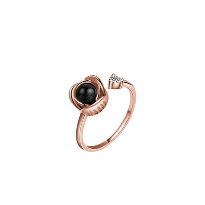 Twin Rose Love Ring