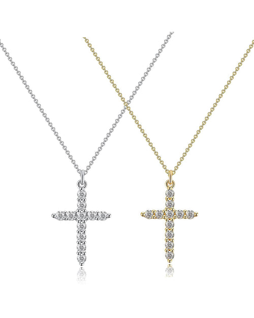 DuoCross Faith Necklace Set in Gold & Silver