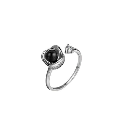 Twin Rose Love Ring